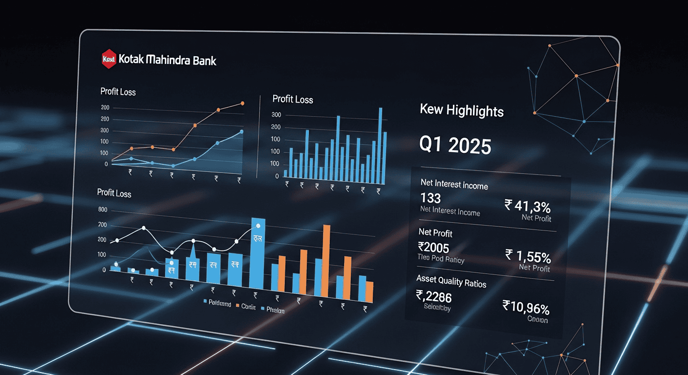 Kotak mahindra bank q1 results